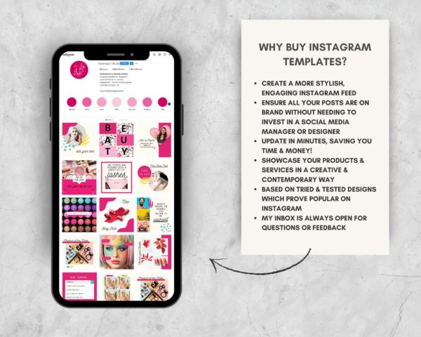 beauty template product