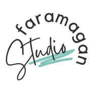 faramagan studio logo in dark