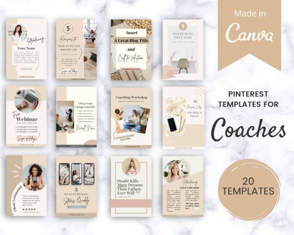 coaches template product