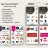 gift guide template for pinterest