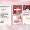 Canva Instagram Templates - Pink Example