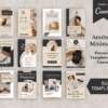 50 Aesthetic Minimalist Pinterest Canva Templates - Image 2