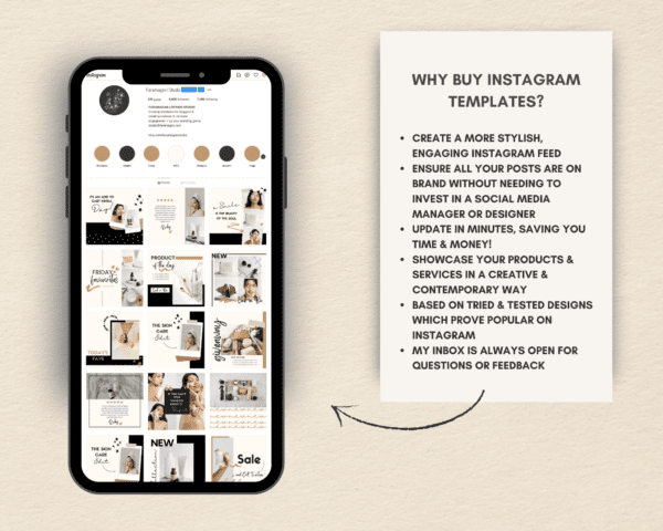 Canva Small Business Instagram Templates Examples